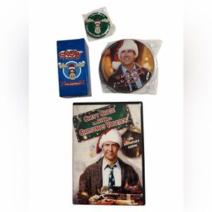 Chevy Chase National Lampoon’s Christmas Vacation 20th Anniversary Set in Tin